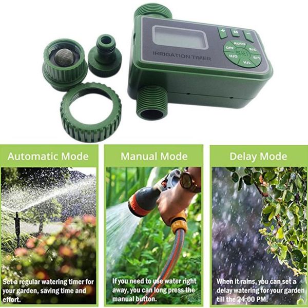 watering equipments digital hose faucet timer outdoor battery operated automatic sprinkler system irrigation controller
watering equipments digital hose faucet timer outdoor battery operated automatic sprinkler system irrigation controller