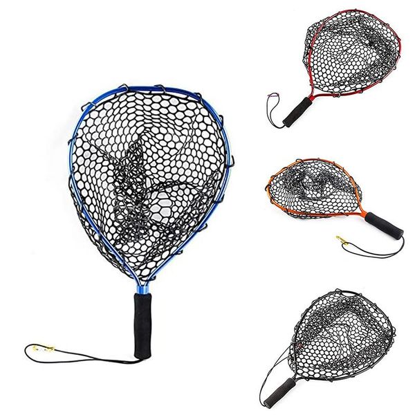 portable handheld fishing dip net rubber landing nets with elastic rope and buckle 35cm accessories
portable handheld fishing dip net rubber landing nets with elastic rope and buckle 35cm accessories
