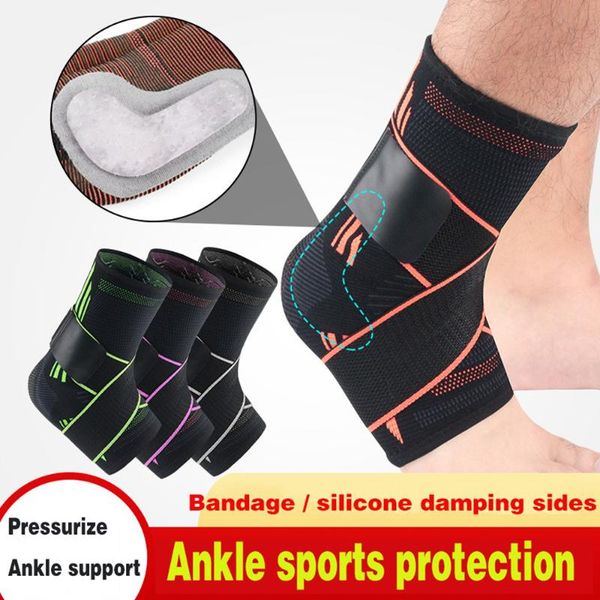 1pcs sport ankle support elastic high protect sports equipment safety running basketball brace, Blue;black
1pcs sport ankle support elastic high protect sports equipment safety running basketball brace, Blue;black