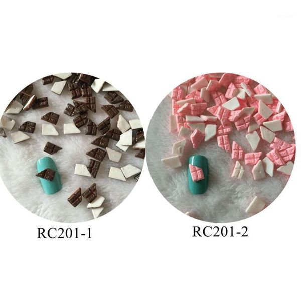 30pcs cute chocolate shape nail resin brown and pink decoration rc2011, Silver;gold
30pcs cute chocolate shape nail resin brown and pink decoration rc2011, Silver;gold
