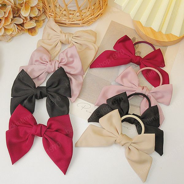 fashion pure color satin bowknot hairpin for woman red bow duckbill hair tie clip girls headwear hair accessories, Slivery;white
fashion pure color satin bowknot hairpin for woman red bow duckbill hair tie clip girls headwear hair accessories, Slivery;white