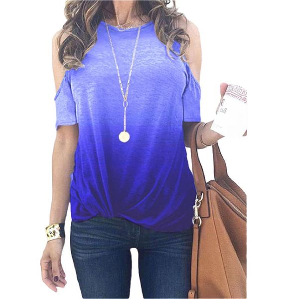 women's t-shirt large size o-neck gradient printed tee 2021 summer off shoulder short-sleeve casual female t shirt, White
women's t-shirt large size o-neck gradient printed tee 2021 summer off shoulder short-sleeve casual female t shirt, White