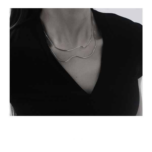 chains choker necklace ins simple design fashion jewelry gold color korean style women, Silver
chains choker necklace ins simple design fashion jewelry gold color korean style women, Silver