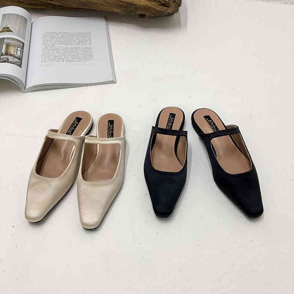 sandals round toe elegant women slippers beige/black slip on shallow casual flats heeled ladies slides flip flops size 35-39 rsbw
sandals round toe elegant women slippers beige/black slip on shallow casual flats heeled ladies slides flip flops size 35-39 rsbw