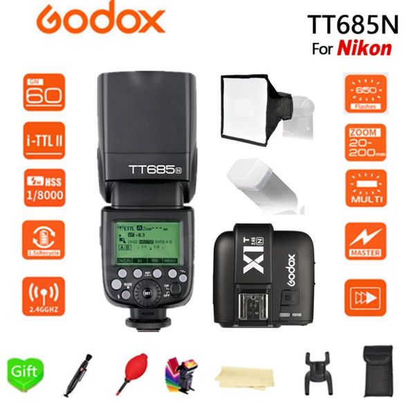 godox685n 2.4g hss i-ttl gn60 wireless flash + x1t-nl trigger for d800 d700 d7100 d7000 d5200 d5100 d70s d810 d90 flashes
godox685n 2.4g hss i-ttl gn60 wireless flash + x1t-nl trigger for d800 d700 d7100 d7000 d5200 d5100 d70s d810 d90 flashes