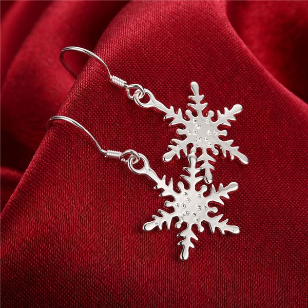 women's sterling silver plated glossy snowflake charm earrings gsse302 fashion 925 silver plate earring jewelry gift, Golden
women's sterling silver plated glossy snowflake charm earrings gsse302 fashion 925 silver plate earring jewelry gift, Golden