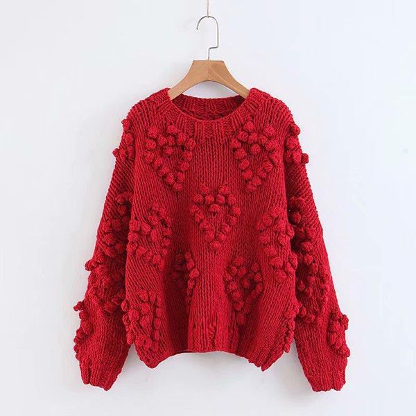 women's sweaters vintage red hairball autumn winter ladies long sleeve casual pullover lantern chic loose knitted jumper, White;black
women's sweaters vintage red hairball autumn winter ladies long sleeve casual pullover lantern chic loose knitted jumper, White;black
