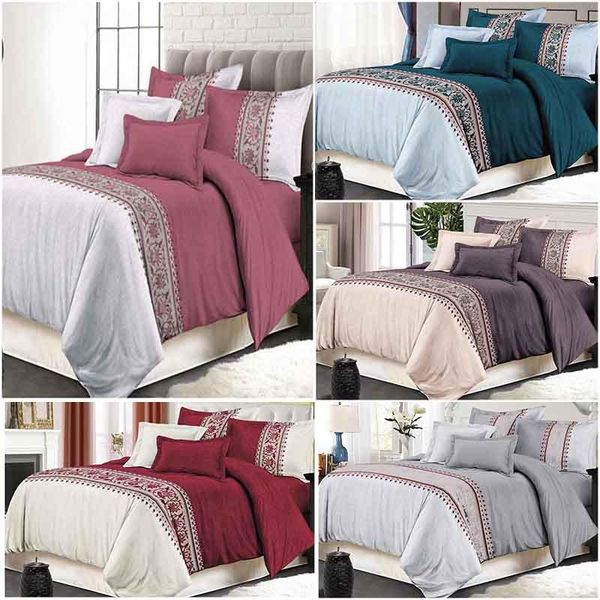 bedding sets 7 style luxury solid color 3/4pcs bed cover set for king size sheet pillowcase home textile
bedding sets 7 style luxury solid color 3/4pcs bed cover set for king size sheet pillowcase home textile