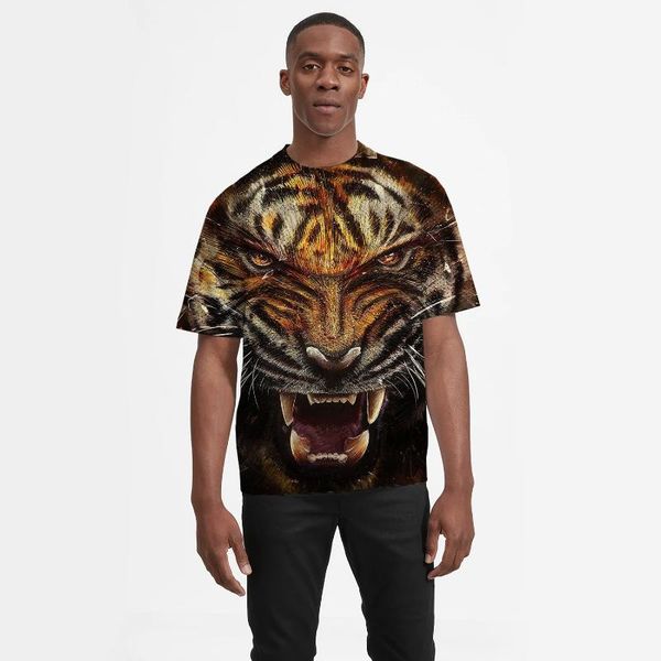 men's t-shirts 2021 selling animal tiger 3d printing t shirt summer fashion leisure short sleeve hip hop personality, White;black
men's t-shirts 2021 selling animal tiger 3d printing t shirt summer fashion leisure short sleeve hip hop personality, White;black