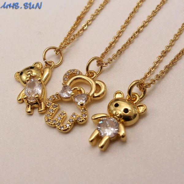 chains mhs.sun fashion small bear chain necklace cubic zircon pendant chokers for women/girls trendy cz jewelry gifts, Silver
chains mhs.sun fashion small bear chain necklace cubic zircon pendant chokers for women/girls trendy cz jewelry gifts, Silver