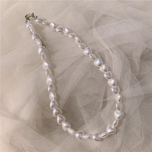 pendant necklaces heart imitation pearls necklace white geometric elegant for women girls friends party travel valentine jewelry, Silver
pendant necklaces heart imitation pearls necklace white geometric elegant for women girls friends party travel valentine jewelry, Silver