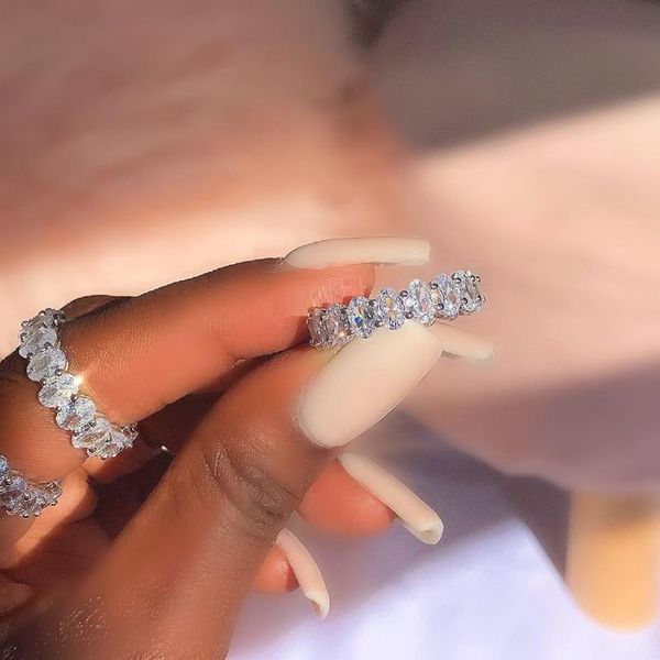 wedding rings drop ship bling cz engagement band ring for women white pink oval cubic zirconia eternity stacking bands, Slivery;golden
wedding rings drop ship bling cz engagement band ring for women white pink oval cubic zirconia eternity stacking bands, Slivery;golden