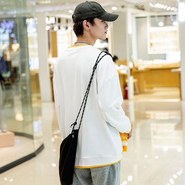 2021 autumn new korean large womens loose trendy cotton sweater casual pullover long sleeved clothes, Black
2021 autumn new korean large womens loose trendy cotton sweater casual pullover long sleeved clothes, Black