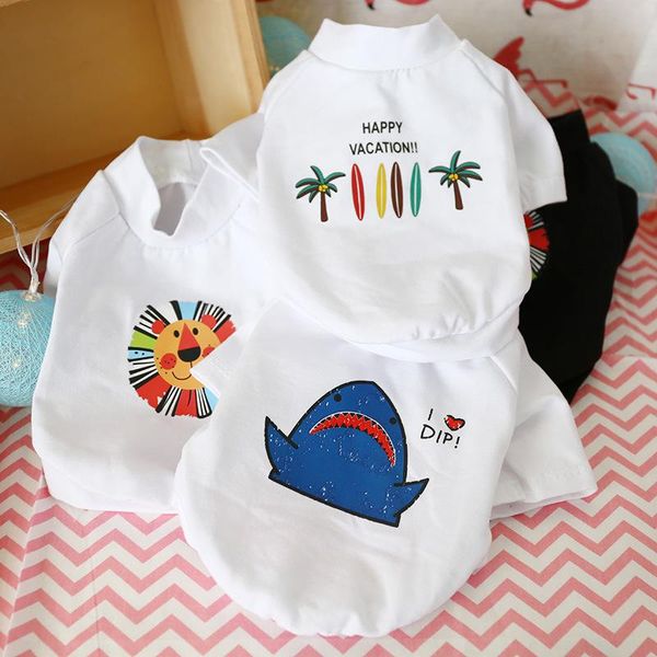 dog apparel pet cats spring and summer season clothing style personality black white t-shirt breathable comfortable
dog apparel pet cats spring and summer season clothing style personality black white t-shirt breathable comfortable