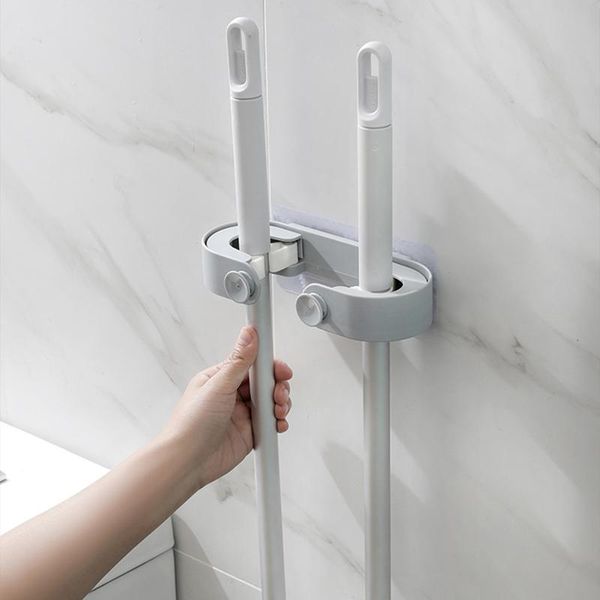 hooks & rails 1pc multifunction wall mounted plastic mop holder adhesive brush broom hanger storage rack bathroom home garage organizer stic
hooks & rails 1pc multifunction wall mounted plastic mop holder adhesive brush broom hanger storage rack bathroom home garage organizer stic