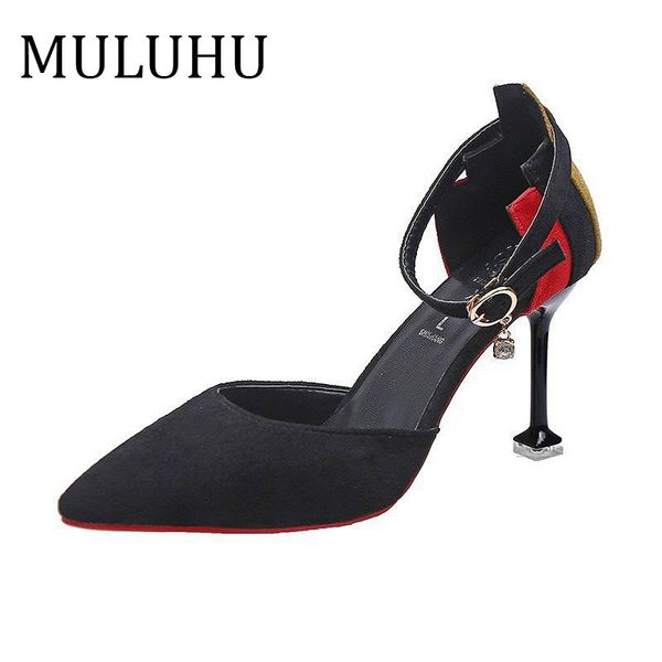 dress shoes muluhu women pumps high heels pointed toe slip-on wedding party shoe lady stilettos fashion heel, Black
dress shoes muluhu women pumps high heels pointed toe slip-on wedding party shoe lady stilettos fashion heel, Black