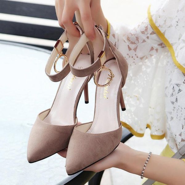 dress shoes women's 2021 summer fashion ladies pumps sandals leather high heel pointed toe buckle stiletto roman office1, Black
dress shoes women's 2021 summer fashion ladies pumps sandals leather high heel pointed toe buckle stiletto roman office1, Black