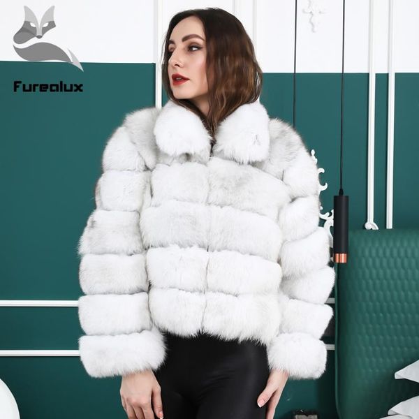 women's fur & faux furealux real coat women genuine natural whole jackets winter fashion luxury short overcoats warm streetwear, Black
women's fur & faux furealux real coat women genuine natural whole jackets winter fashion luxury short overcoats warm streetwear, Black