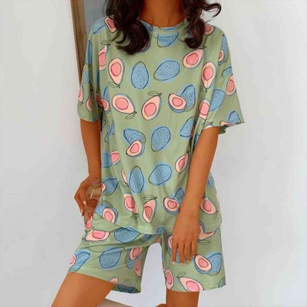 pajama sets summer korean style women sleepwear fruit printed loose schoolgirls homewear kawaii leisure soft womens pyjamas, Black;red
pajama sets summer korean style women sleepwear fruit printed loose schoolgirls homewear kawaii leisure soft womens pyjamas, Black;red