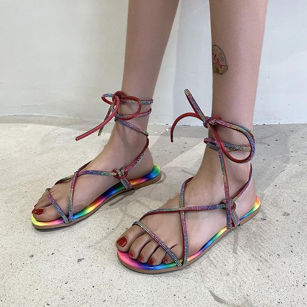 sandals rhinestone female shoe open toe strappy heels large size girls peep comfort lace up fashion multicolored flat big outsid, Black
sandals rhinestone female shoe open toe strappy heels large size girls peep comfort lace up fashion multicolored flat big outsid, Black