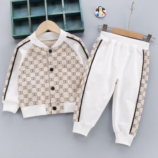 sports suit for children products spring childrens clothing bow print coat fashion boutique boys girls outfits, White
sports suit for children products spring childrens clothing bow print coat fashion boutique boys girls outfits, White