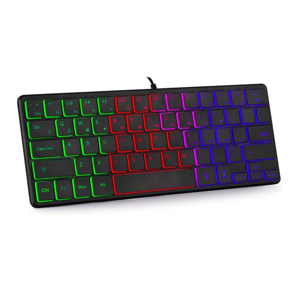 streamlined 60% form factor wired rgb mini keyboard, quiet ergonomic mechanical feeling small keyboard for work,gaming,office
streamlined 60% form factor wired rgb mini keyboard, quiet ergonomic mechanical feeling small keyboard for work,gaming,office