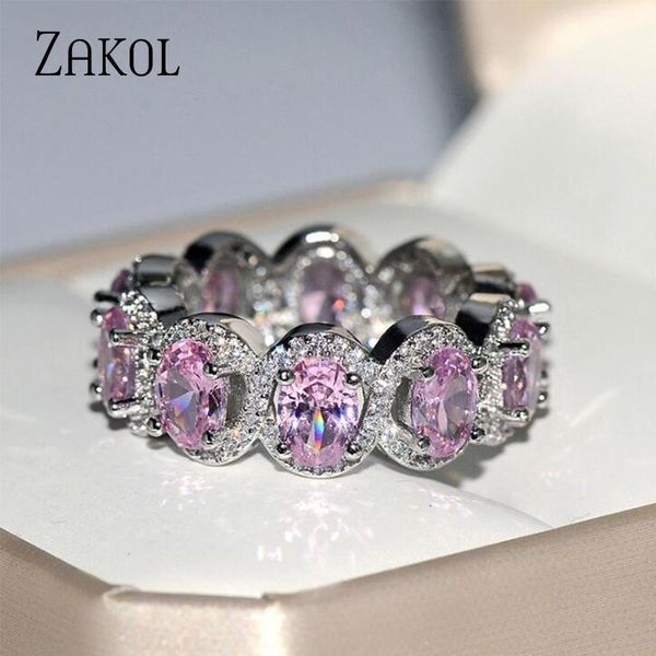 cluster rings zakol luxury sweet shiny white pink oval cubic zirconia engagement finger for women romantic wedding party jewelry1, Golden;silver
cluster rings zakol luxury sweet shiny white pink oval cubic zirconia engagement finger for women romantic wedding party jewelry1, Golden;silver