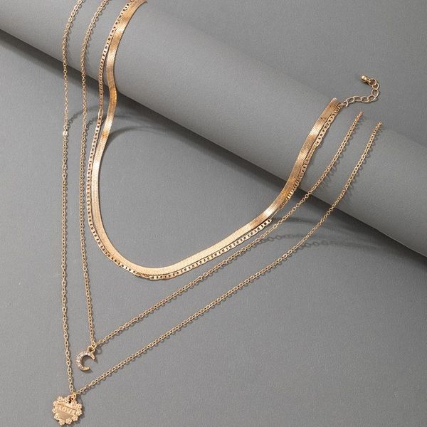 pendant necklaces huangtang fashion moon necklace for women romantic heart shiny rhinestone clavicle chain choker weddings jewelry 17601, Silver
pendant necklaces huangtang fashion moon necklace for women romantic heart shiny rhinestone clavicle chain choker weddings jewelry 17601, Silver
