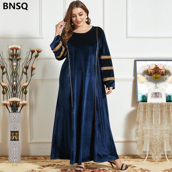 Velvet Embroidery Maxi Plus Size Woman Dress 2021 Winter Muslim Turkey Long Sleeve Arabic Dresses Islamic Clothing Vestidos
Velvet Embroidery Maxi Plus Size Woman Dress 2021 Winter Muslim Turkey Long Sleeve Arabic Dresses Islamic Clothing Vestidos