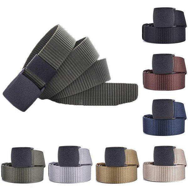 belts men nylon waist belt plastic steel buckle military army outdoor travel tactical solid color canvas, Black;brown
belts men nylon waist belt plastic steel buckle military army outdoor travel tactical solid color canvas, Black;brown
