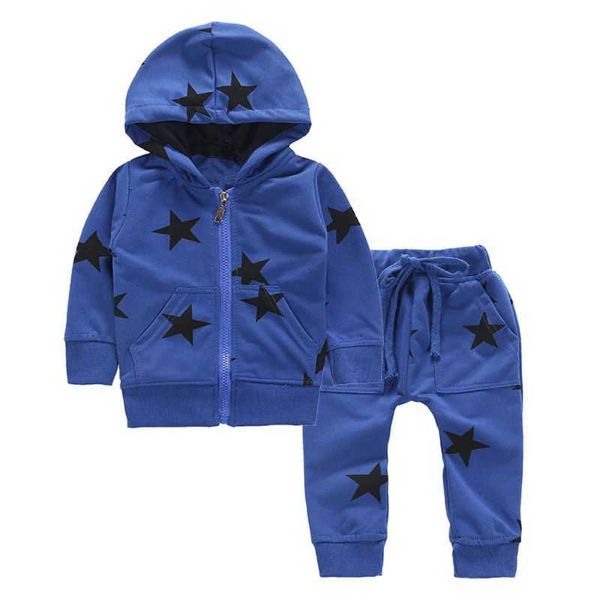 boy clothes set 2020 spring autumn casual tracksuit children hooded star printed zipper jacket pants 2pcs for 1-5y y0909, White
boy clothes set 2020 spring autumn casual tracksuit children hooded star printed zipper jacket pants 2pcs for 1-5y y0909, White