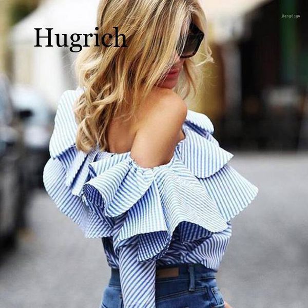 fashion womens blue white striped one shoulder blouse ruffles long sleeve casual women's shirt blouses plus size s to 2xl & shirts
fashion womens blue white striped one shoulder blouse ruffles long sleeve casual women's shirt blouses plus size s to 2xl & shirts
