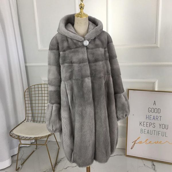 women's fur & faux real mink coat for women full sleeve thick warm long genuine natural coats 100cm, Black
women's fur & faux real mink coat for women full sleeve thick warm long genuine natural coats 100cm, Black