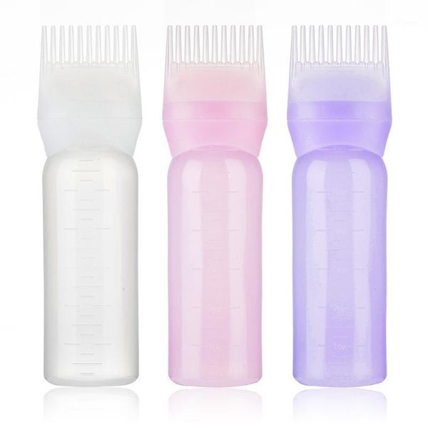 storage bottles & jars 1pc 60ml plastic hair dye refillable bottle applicator comb dispensing salon coloring dry-cleaning styling tool
storage bottles & jars 1pc 60ml plastic hair dye refillable bottle applicator comb dispensing salon coloring dry-cleaning styling tool