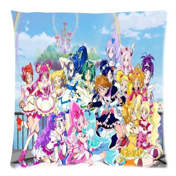 cushion/decorative pillow square 45x45cm custom pretty cure precure two side printed polyester cushion cover for home sofa
cushion/decorative pillow square 45x45cm custom pretty cure precure two side printed polyester cushion cover for home sofa