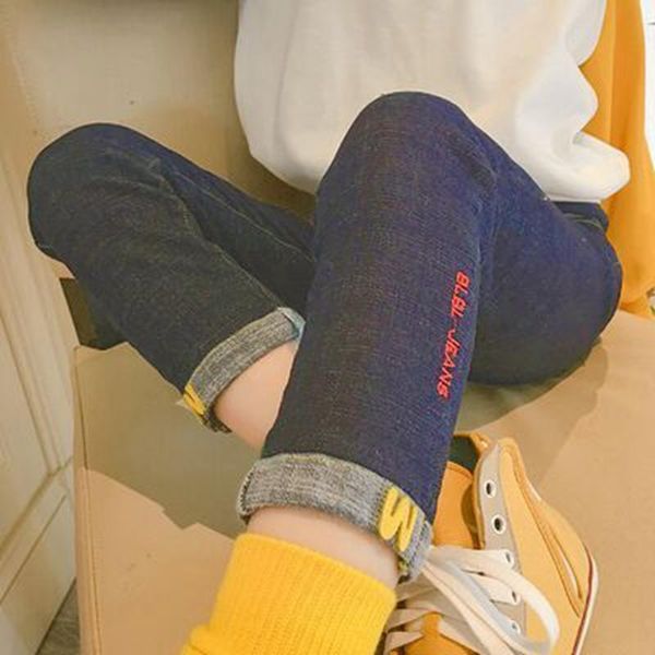 jeans spring autumn casual girls denim blue slim fit cute trousers for girl crimping pants kids clothing 6 8 12 14 years clothes
jeans spring autumn casual girls denim blue slim fit cute trousers for girl crimping pants kids clothing 6 8 12 14 years clothes