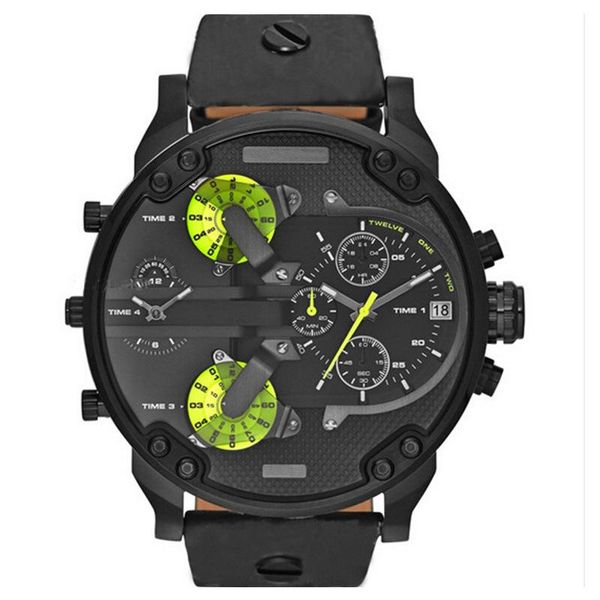 wristwatches dz73 men's watch personality big dial trend leather strap quartz luxury women religio masculino, Slivery;brown
wristwatches dz73 men's watch personality big dial trend leather strap quartz luxury women religio masculino, Slivery;brown