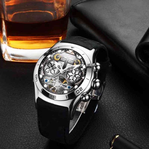 reef tiger/rt men's sport watches fashion skeleton waterproof tourbillon automatic mechanical watch relogio masculino+box rga703, Slivery;brown
reef tiger/rt men's sport watches fashion skeleton waterproof tourbillon automatic mechanical watch relogio masculino+box rga703, Slivery;brown