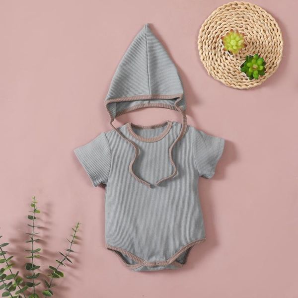 born baby girls boys clothes set summer ribbed solid short sleeve jumpsuit romper+hat infant clothing bodysuit outfits sets rompers, Blue
born baby girls boys clothes set summer ribbed solid short sleeve jumpsuit romper+hat infant clothing bodysuit outfits sets rompers, Blue