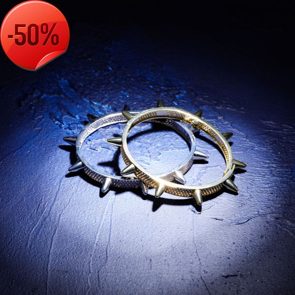 punk style rivet bracelet hip hop heavy metal street full of zirconium men's trendy bling, Black
punk style rivet bracelet hip hop heavy metal street full of zirconium men's trendy bling, Black