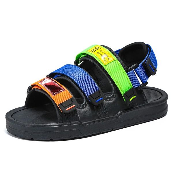 sandals 2021 cool summer children slippers kid boy girls cute beach flip flops shoes flower flats platform heels, Black;red
sandals 2021 cool summer children slippers kid boy girls cute beach flip flops shoes flower flats platform heels, Black;red