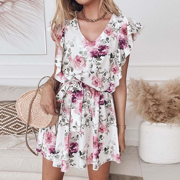 casual dresses summer v neck ruffle floral dress women butterfly sleeve a line flower print 2021 short holiday sundress boho, Black;gray
casual dresses summer v neck ruffle floral dress women butterfly sleeve a line flower print 2021 short holiday sundress boho, Black;gray