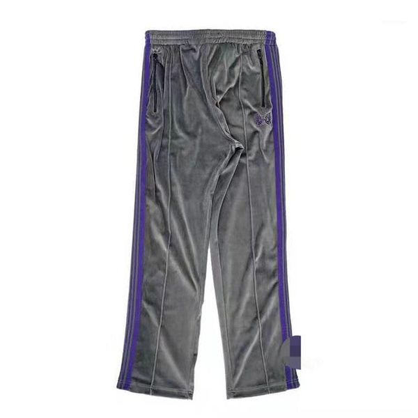 men's pants butterfly embroidery awge sweatpants men women lovers needles quality hip hop, Black
men's pants butterfly embroidery awge sweatpants men women lovers needles quality hip hop, Black