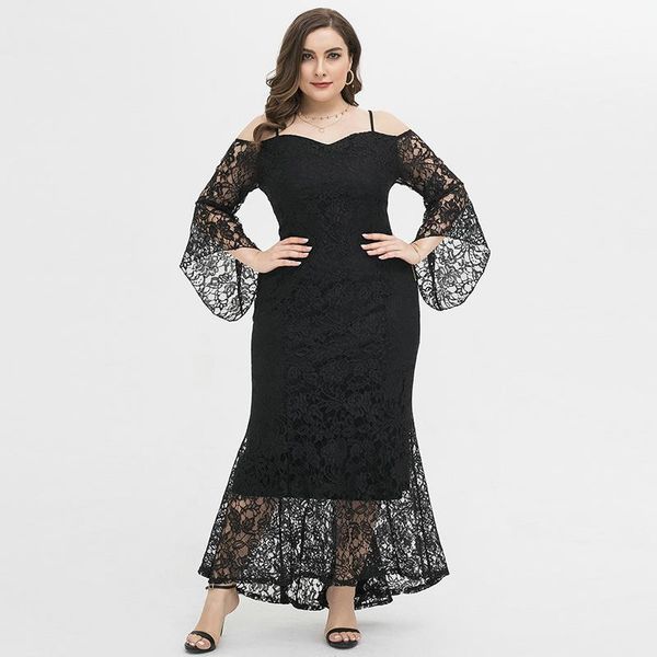 evening party women black dress elegant floral lace bodycon office lady spring summer work basic vestidos plus size casual dresses, Black;gray
evening party women black dress elegant floral lace bodycon office lady spring summer work basic vestidos plus size casual dresses, Black;gray
