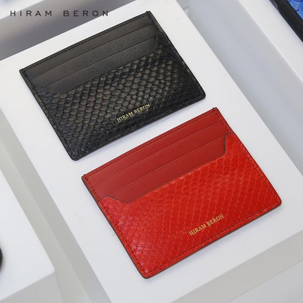 card holders hiram beron python skin holder leather products snake wallet black red color dropship, Brown;gray
card holders hiram beron python skin holder leather products snake wallet black red color dropship, Brown;gray
