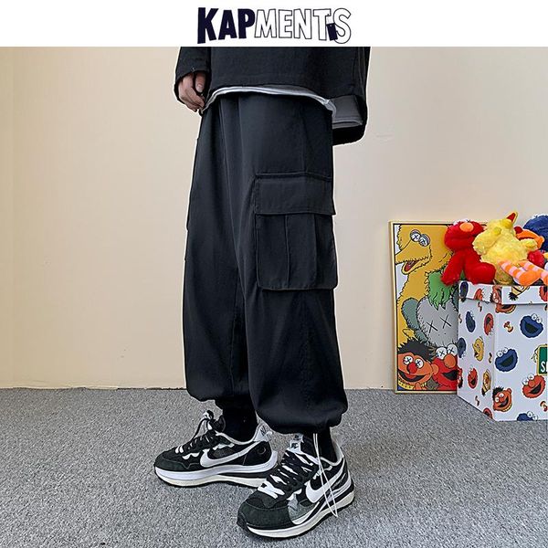 men's pants kapments men solid japanese streetwear cargo 2021 mens baggy harajuku casual sweatpants man y2k vintage kpop joggers, Black
men's pants kapments men solid japanese streetwear cargo 2021 mens baggy harajuku casual sweatpants man y2k vintage kpop joggers, Black
