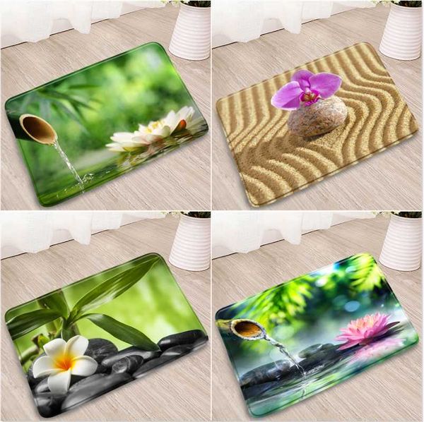 bath mats zen stone bathroom green bamboo leaves colored flowers buddha statue door kitchen bedroom flannel absorbent non-slip carpet
bath mats zen stone bathroom green bamboo leaves colored flowers buddha statue door kitchen bedroom flannel absorbent non-slip carpet