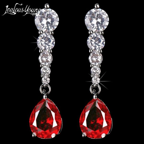 dangle & chandelier fashion crystal round women wedding drop earrings silver color red zircon korean jewelry long earring
dangle & chandelier fashion crystal round women wedding drop earrings silver color red zircon korean jewelry long earring