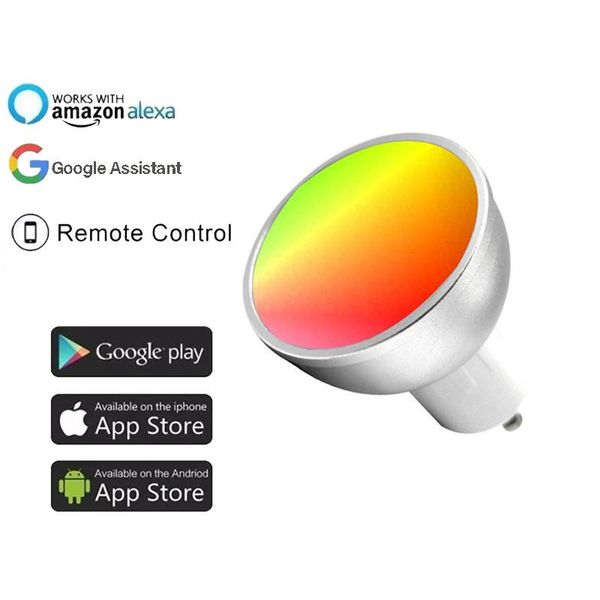 bulbs 1~5pcs wifi gu10 led smart light bulb neon changing lamp siri voice control alexa google assistant equivalent home
bulbs 1~5pcs wifi gu10 led smart light bulb neon changing lamp siri voice control alexa google assistant equivalent home