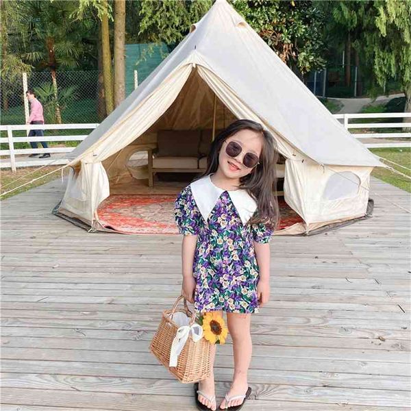 new summer little girls short puff sleeve floral chiffon lapel collar princess dresses toddler children fashion sweet dress 210317, Red;yellow
new summer little girls short puff sleeve floral chiffon lapel collar princess dresses toddler children fashion sweet dress 210317, Red;yellow